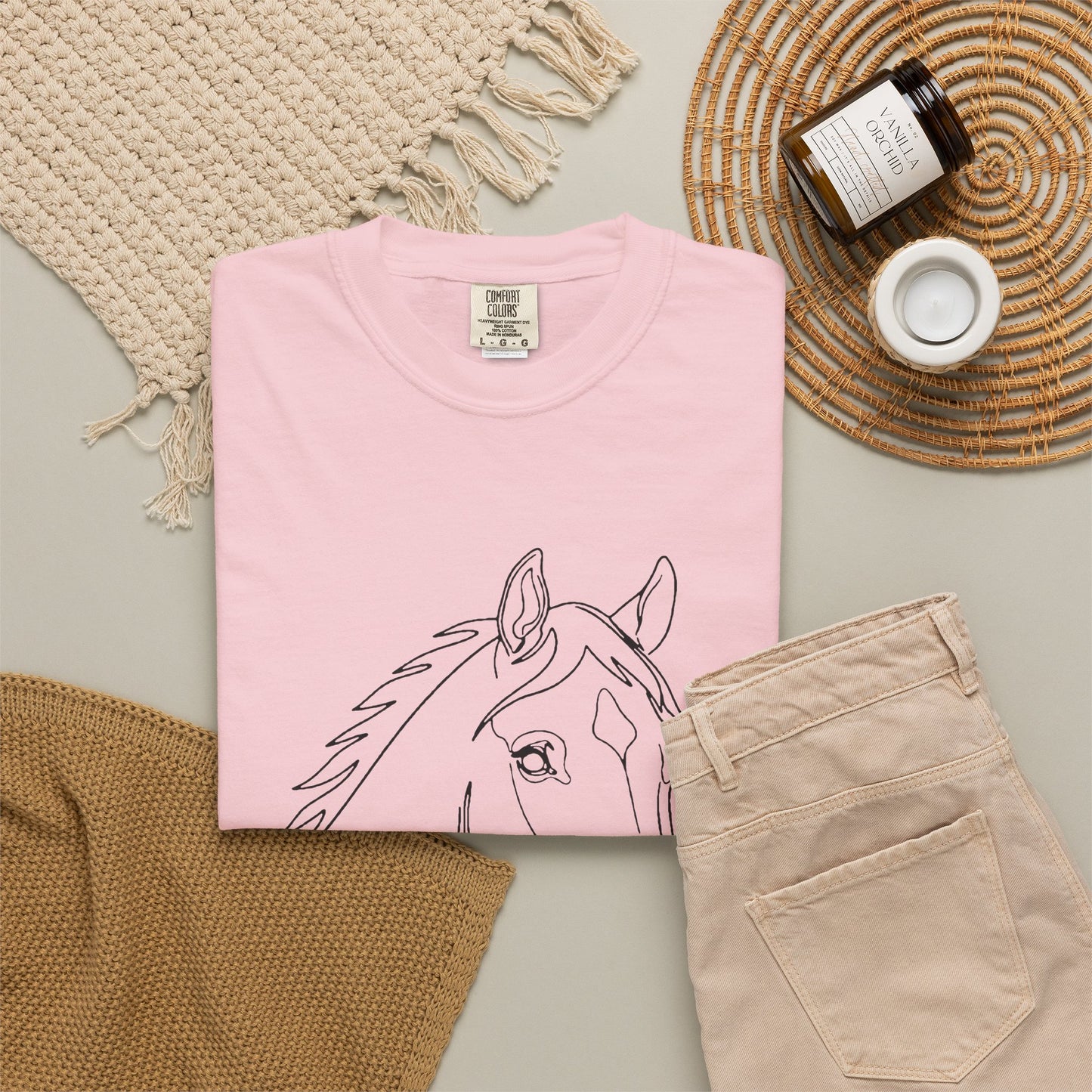 Horse Portrait Sketch - T‑Shirt