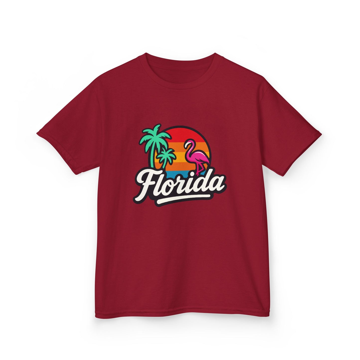 Florida Sunset Palm - Kids Tee