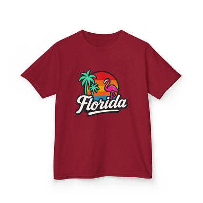 Florida Sunset Palm - Kids Tee