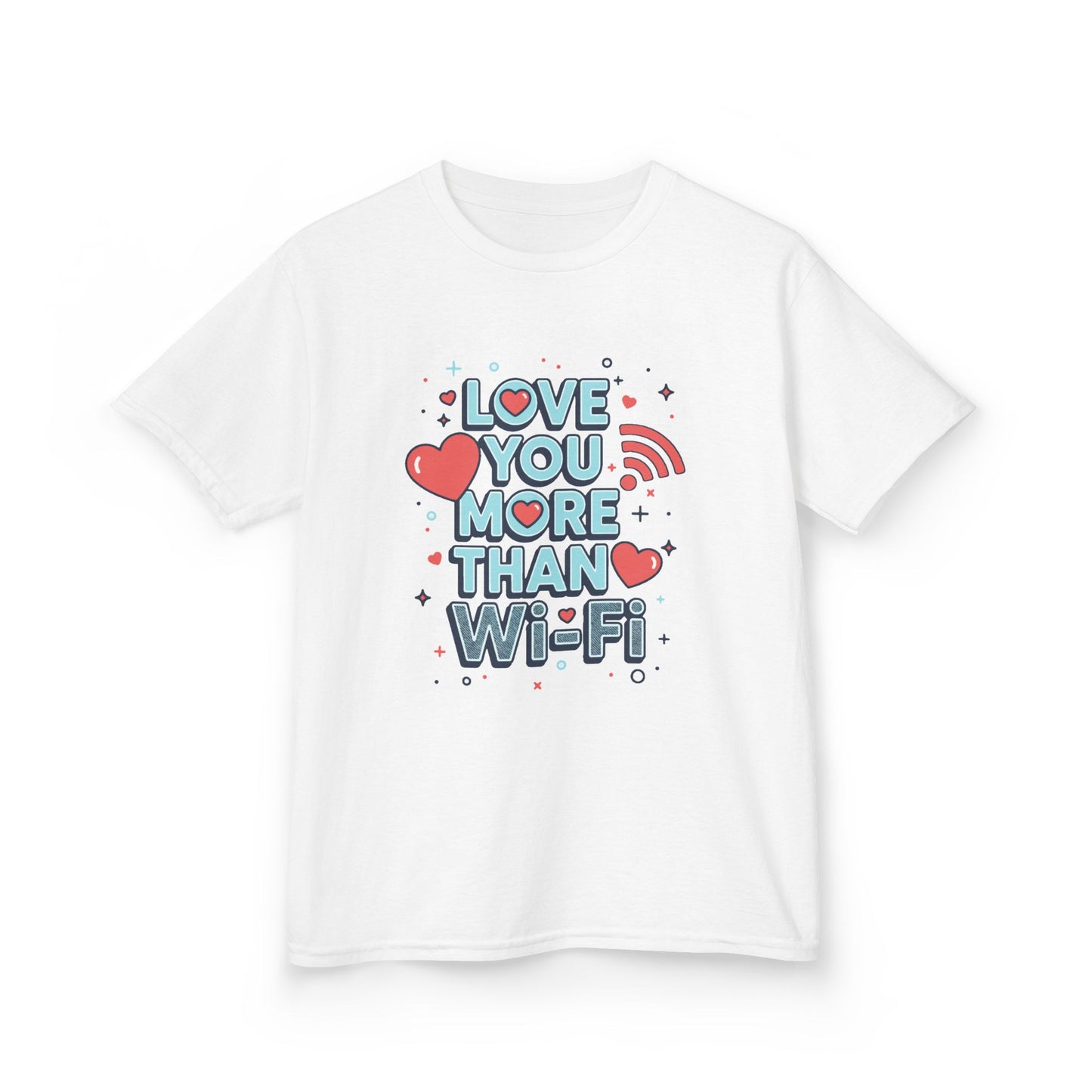 Love You More Than Wi‑Fi - Kids Tee