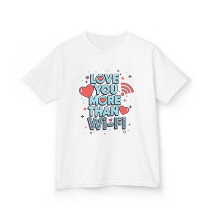 Love You More Than Wi‑Fi - Kids Tee