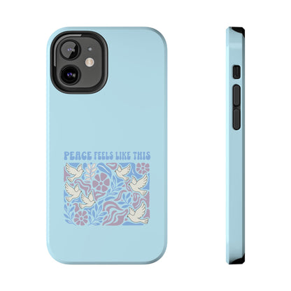 Peace Tells Like This - Phone Case