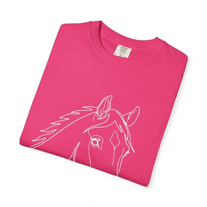 Horse Portrait Sketch - T-Shirt