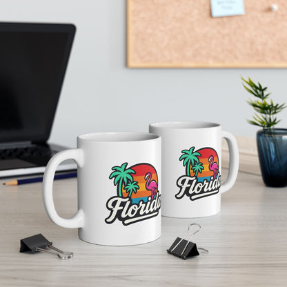 Florida Sunset Palm - Mug