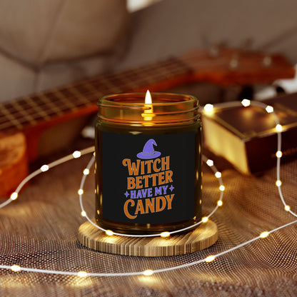Halloween Scented Candles, Witch Better Have My Candy, Fall Decor, Spooky Gifts, Aromatherapy Candles, Cozy Home Fragrance