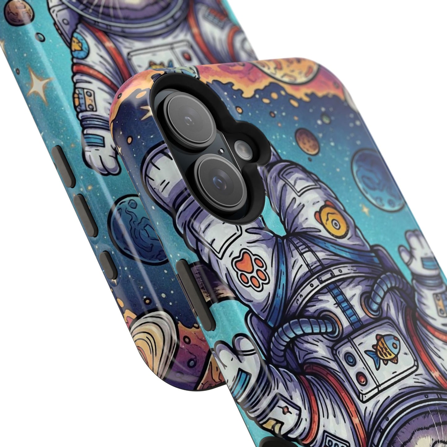 Astronaut Cat - Magnetic Phone Case