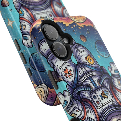 Astronaut Cat - Magnetic Phone Case
