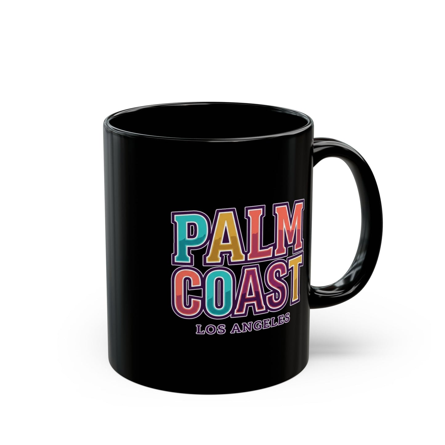 Palm Coast - Los Angeles - Black Mug