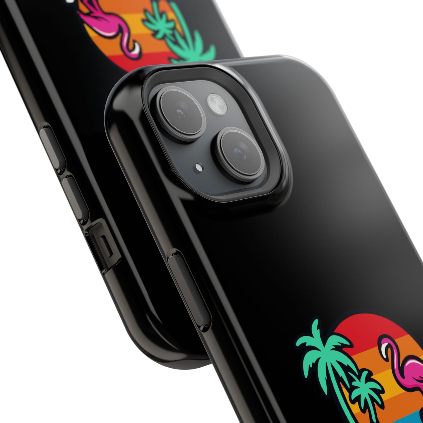 Florida Sunset Palm - Magnetic Phone Case