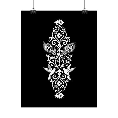 Hummingbird Soulmates - Rolled Poster