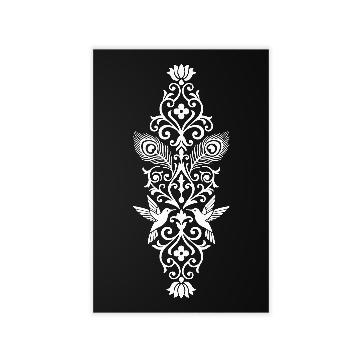 Hummingbird  Soulmates - Wall Decal