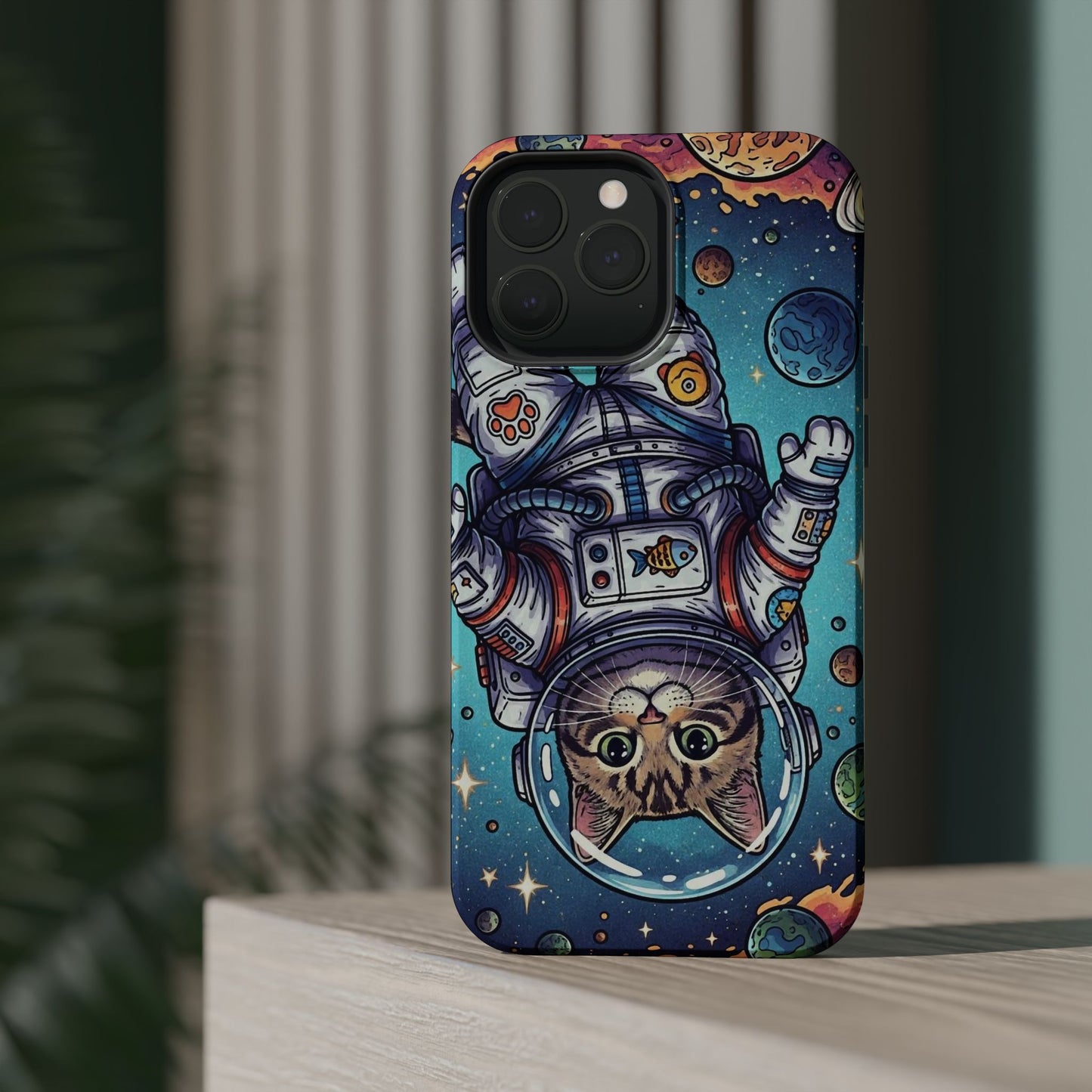 Astronaut Cat - Magnetic Phone Case