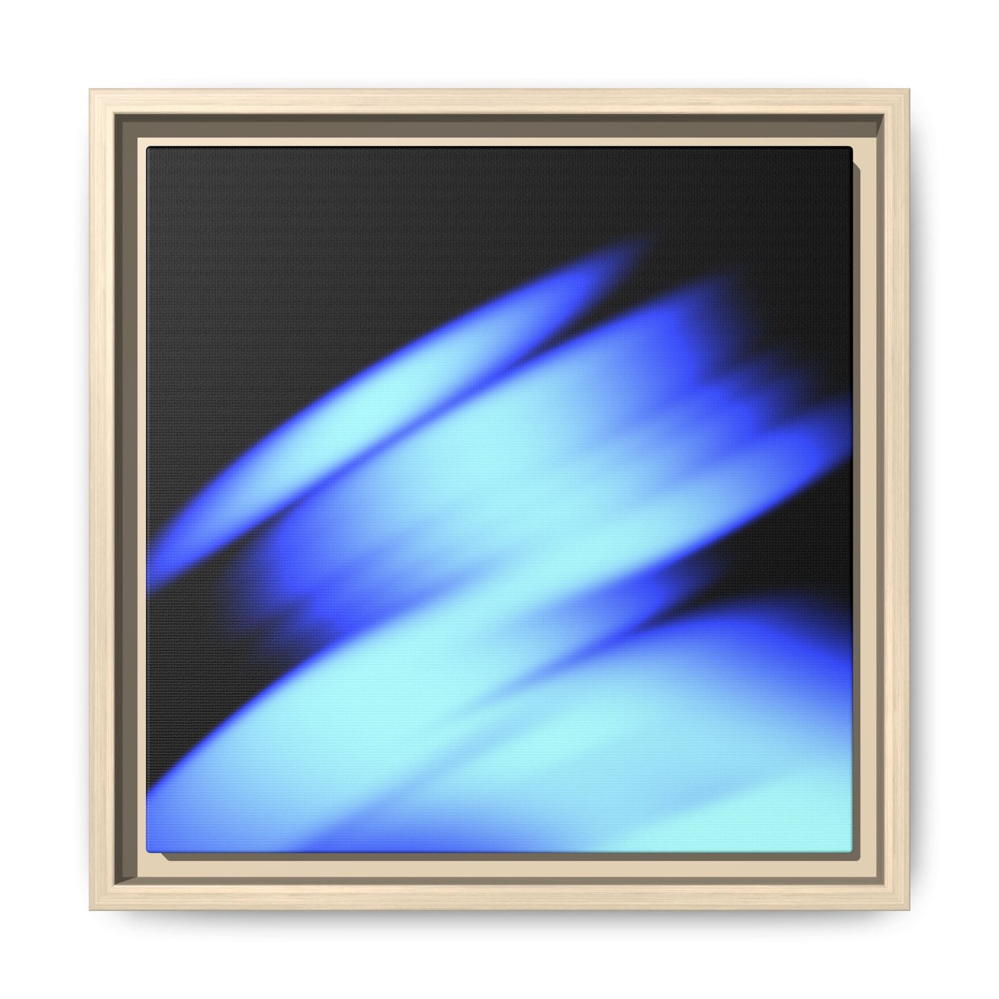 Orbital Drift - Framed Canvas