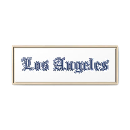 Los Angeles - Framed Canvas