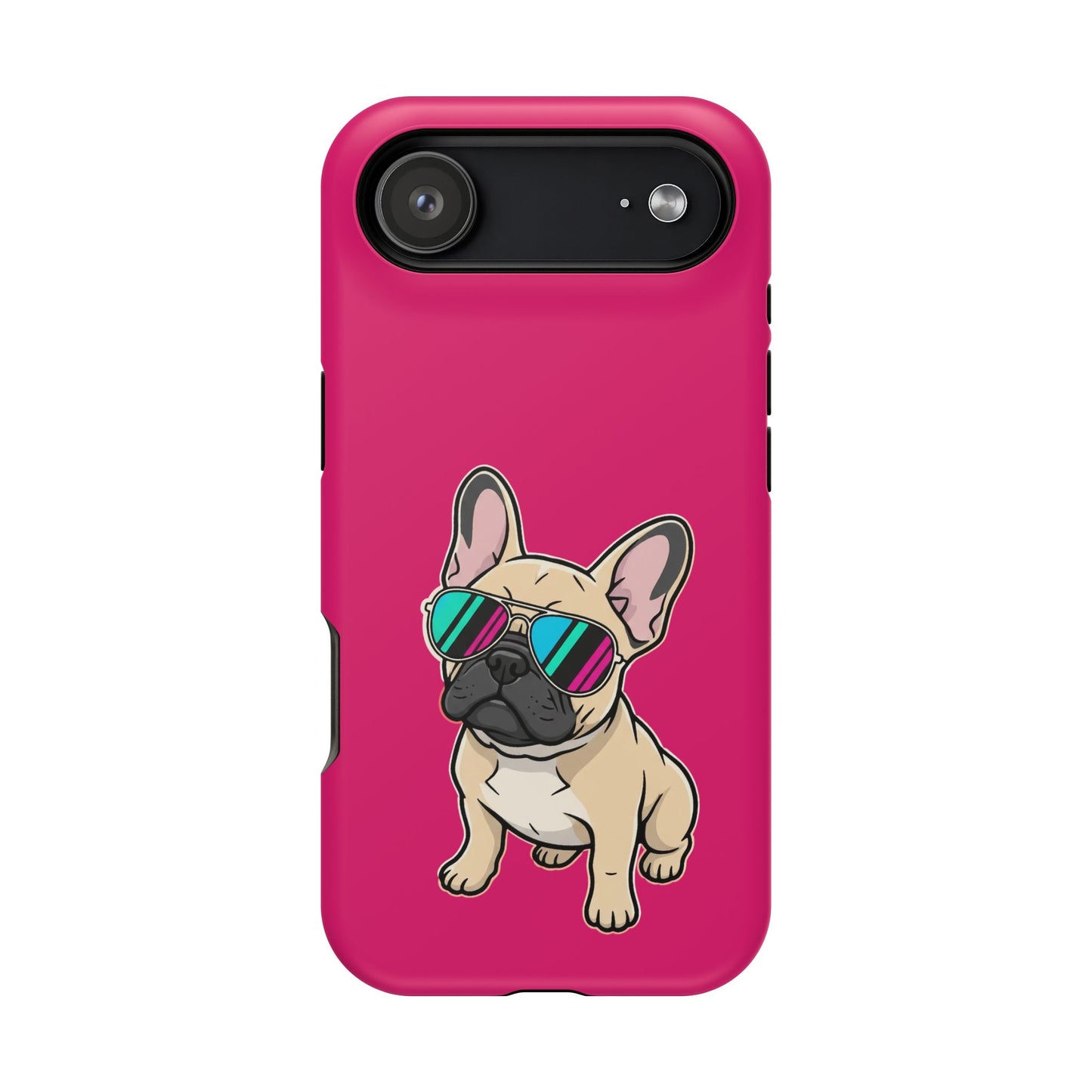 French Bulldog with Sunglasses - Magnetic Phone Case
