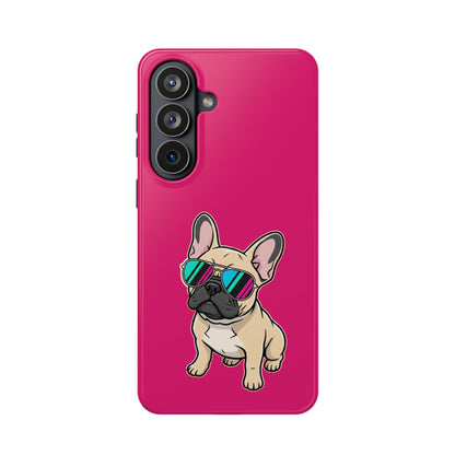 French Bulldog with Sunglasses - Magnetic Phone Case