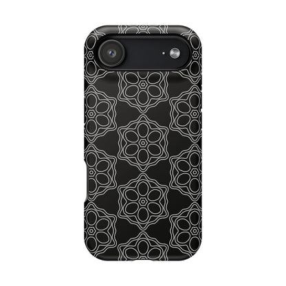 Geometric Sacred Flower - Magnetic Phone Case
