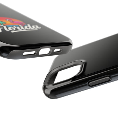 Florida Sunset Palm - Magnetic Phone Case
