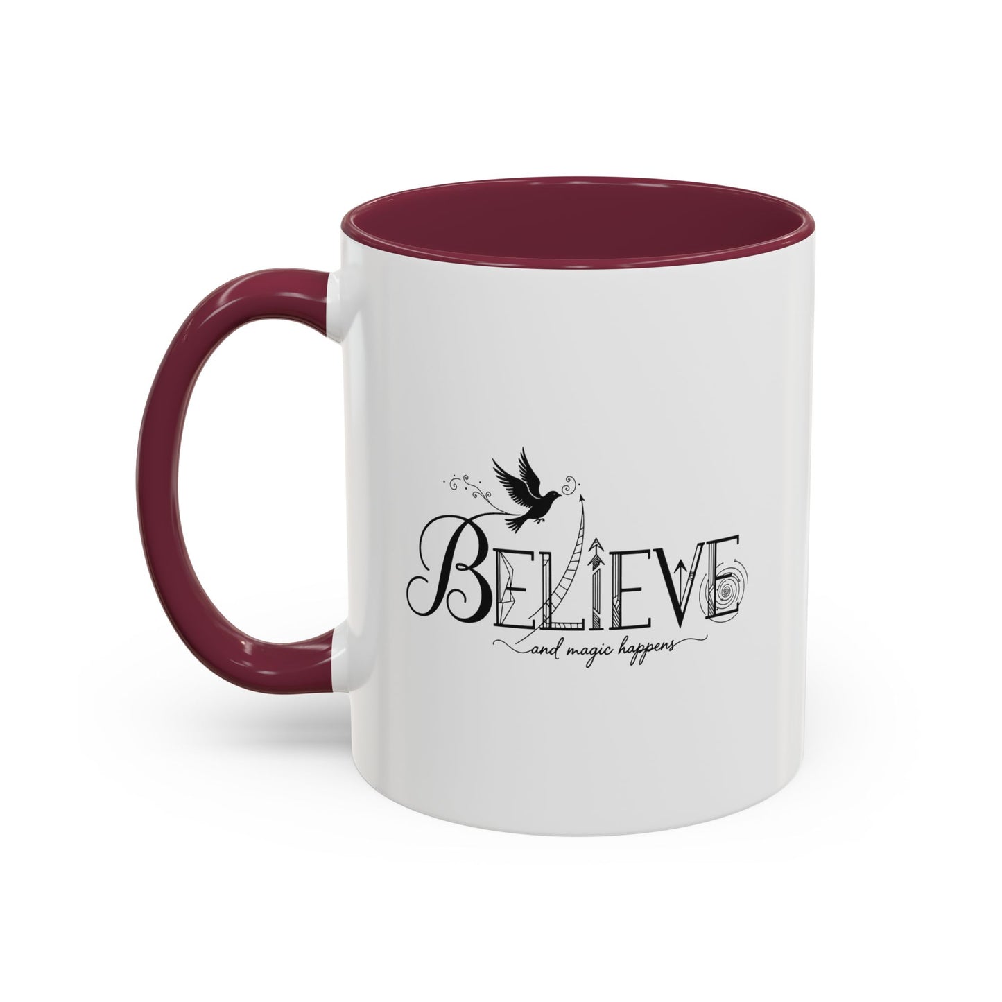 Believe and Magic Happens - Colorful Mug