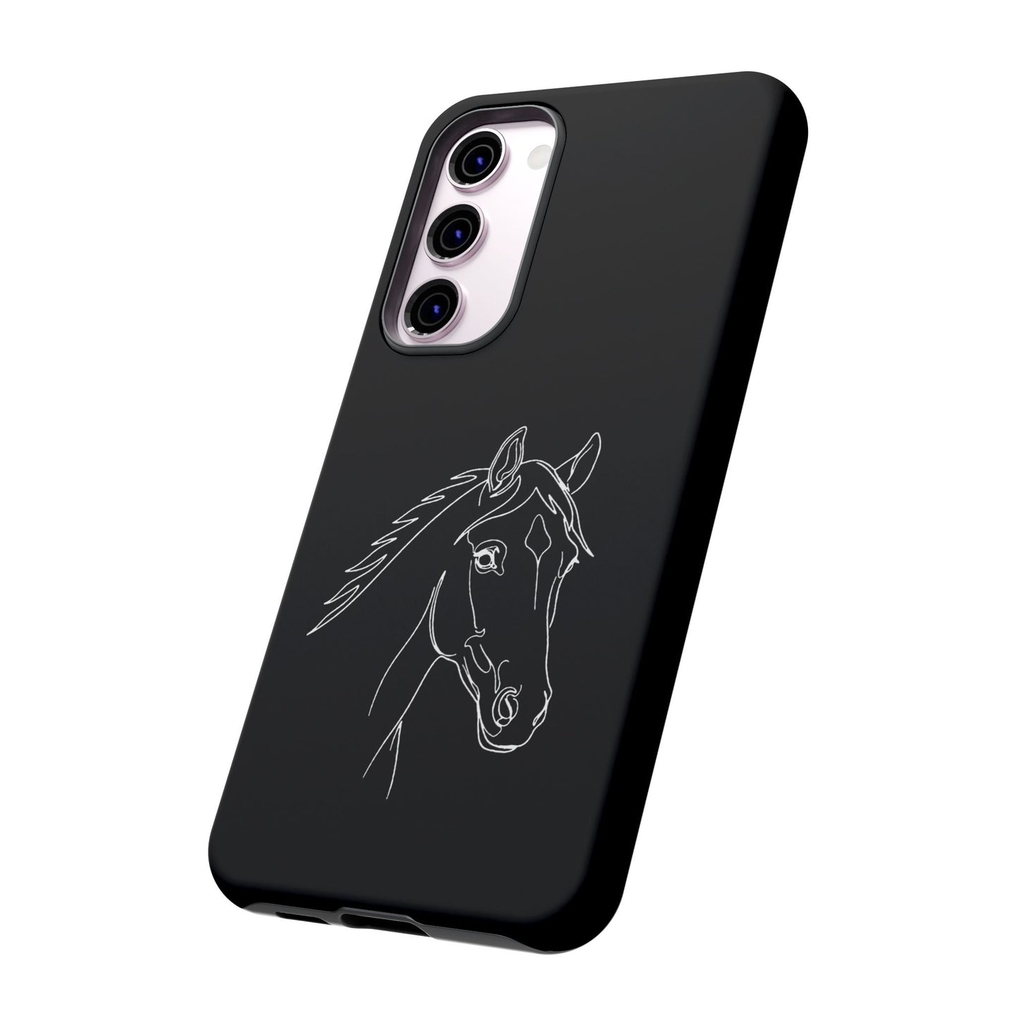 Horse Portrait Sketch - Tough Phone Case