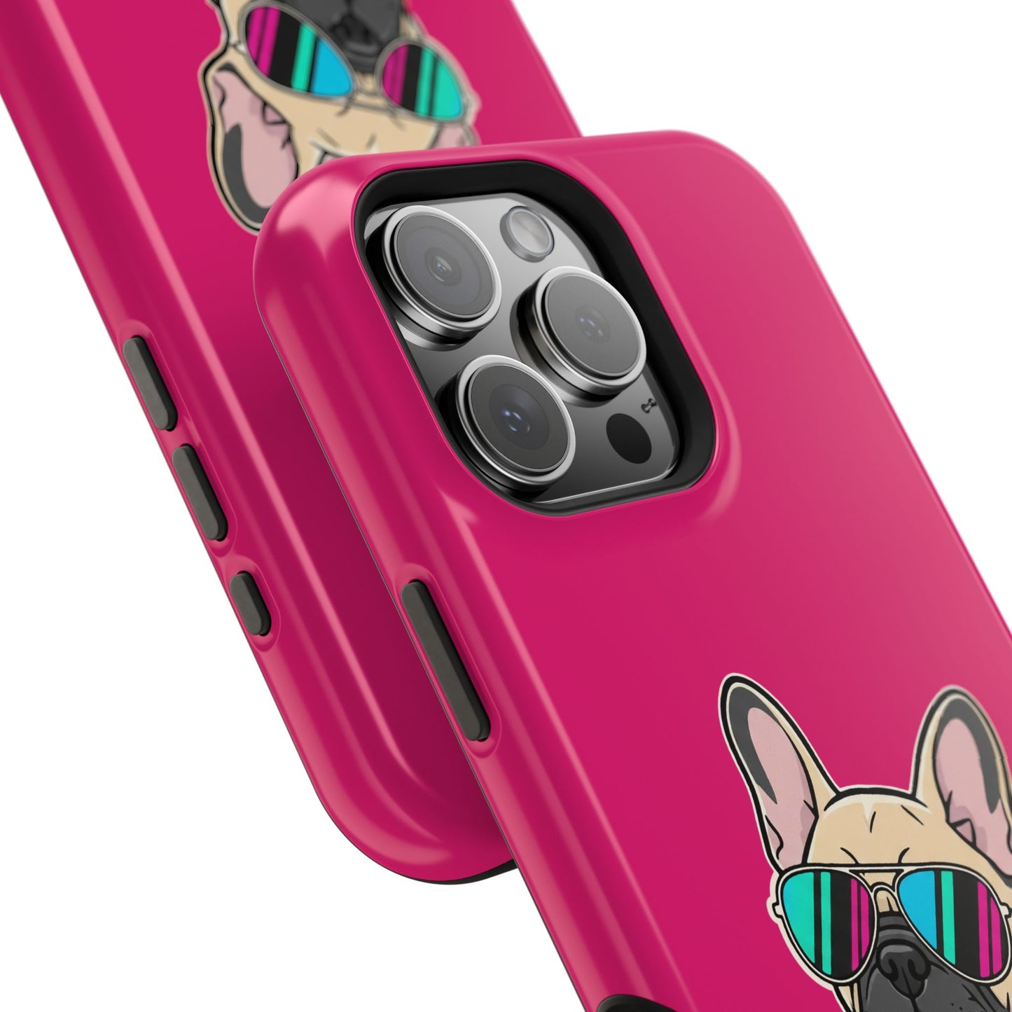 French Bulldog with Sunglasses - Magnetic Phone Case