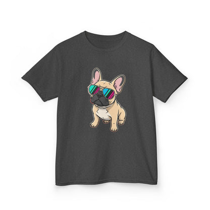 French Bulldog with Sunglasses - Kids Tee