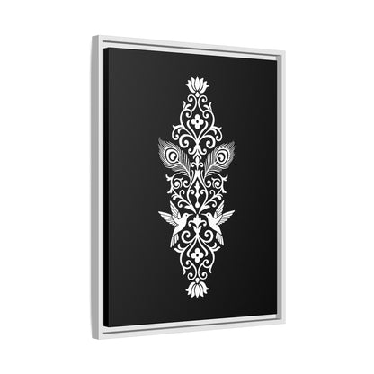 Hummingbird Soulmates - Framed Canvas