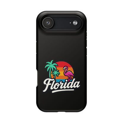 Florida Sunset Palm - Magnetic Phone Case
