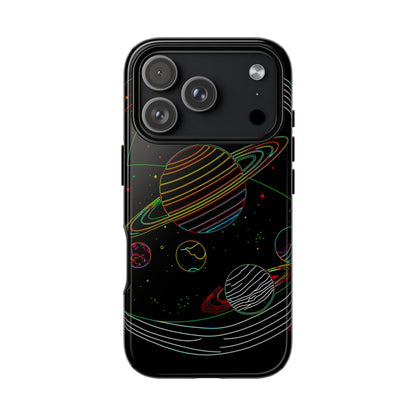 Galactic Tough Phone Case, Starry Space Protection, Unique Gift for Astronomers, Celestial Accessories, Trendy Space Lovers