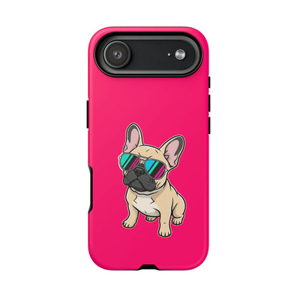 French Bulldog with Sunglasses - Phone Case
