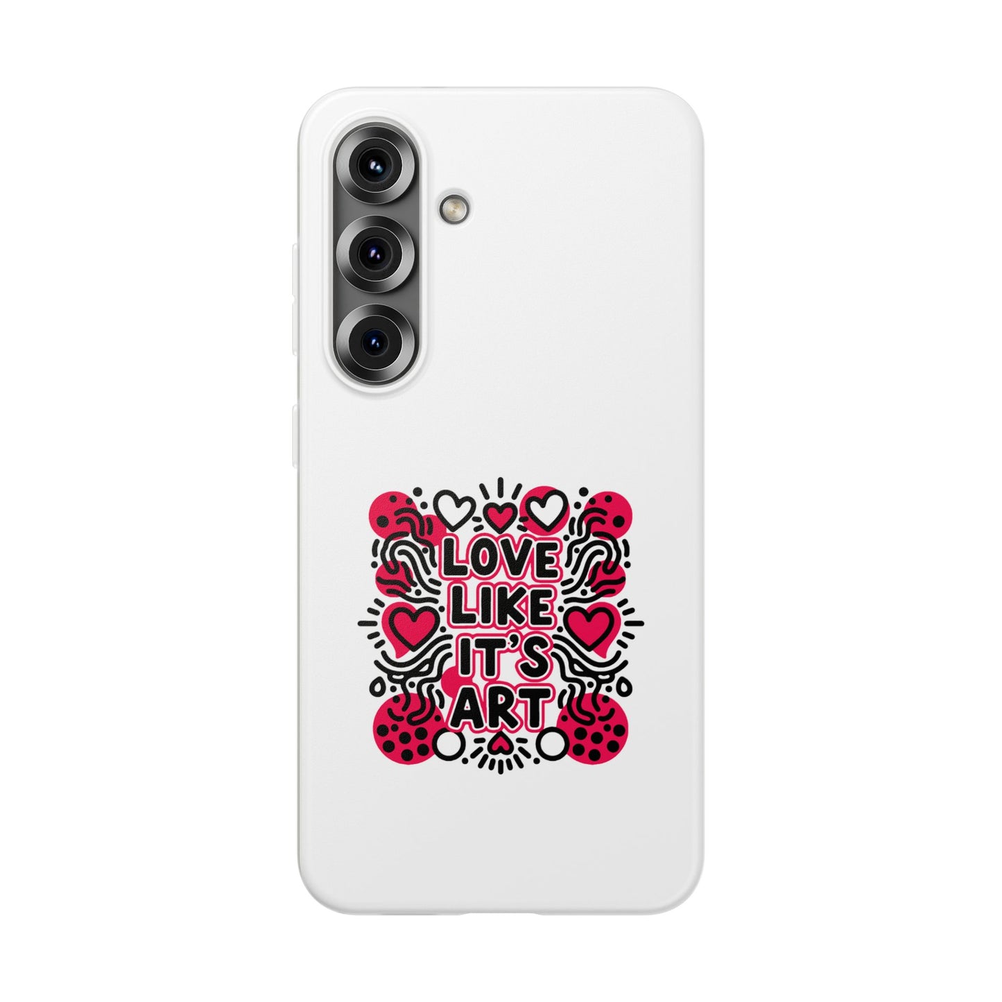 Love Like It's Art - Flexi Phone Case