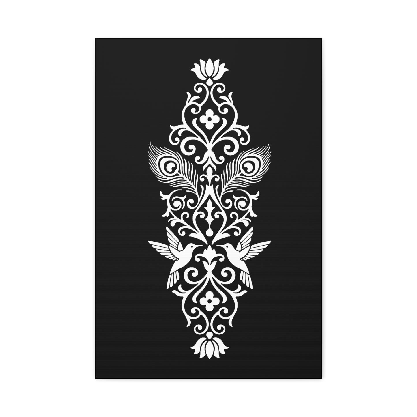 Hummingbird Soulmates - Stretched Canvas