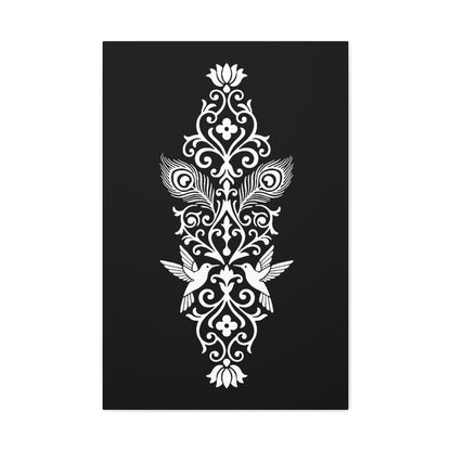 Hummingbird Soulmates - Stretched Canvas