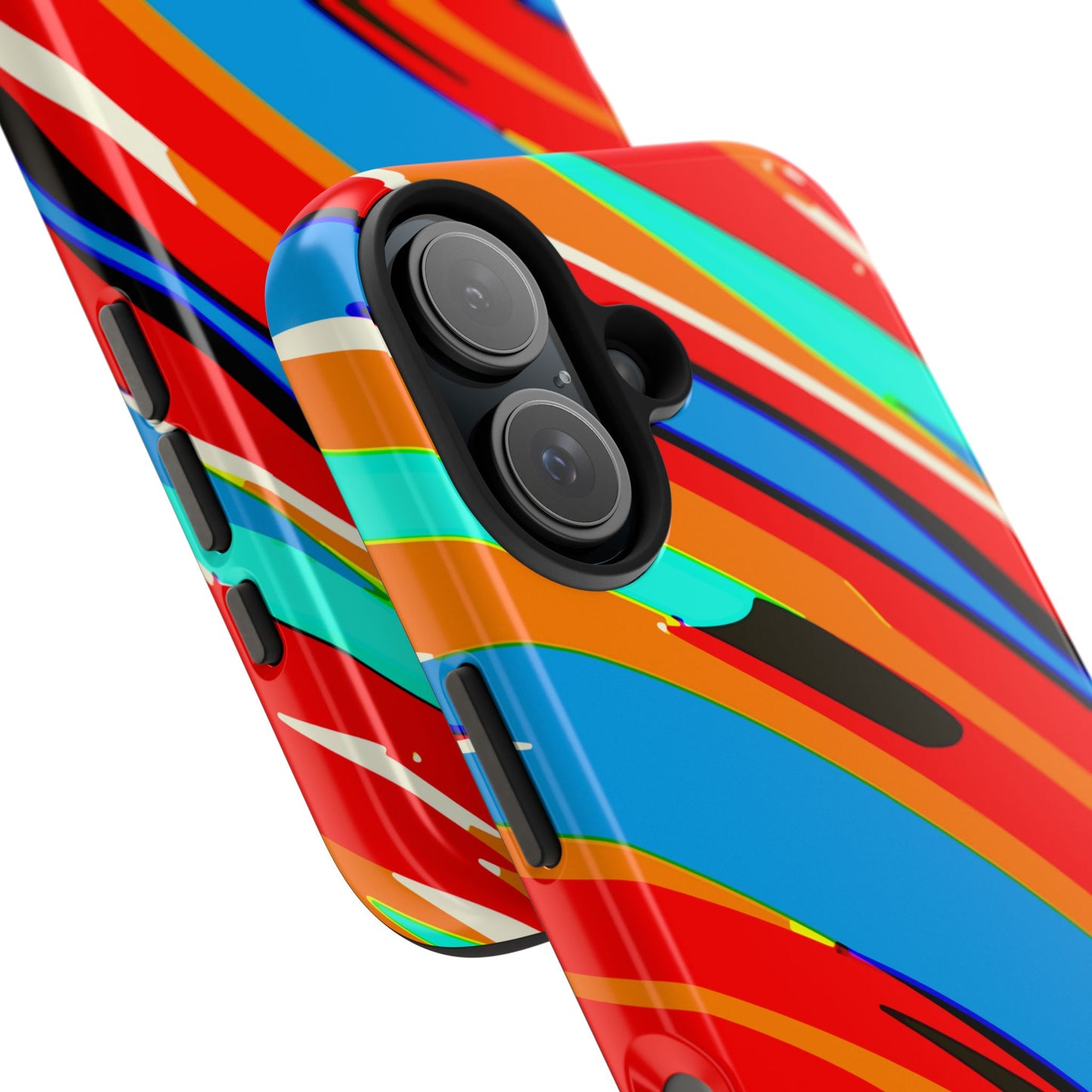Abstract Rainbow Swirl Arc - Phone Case