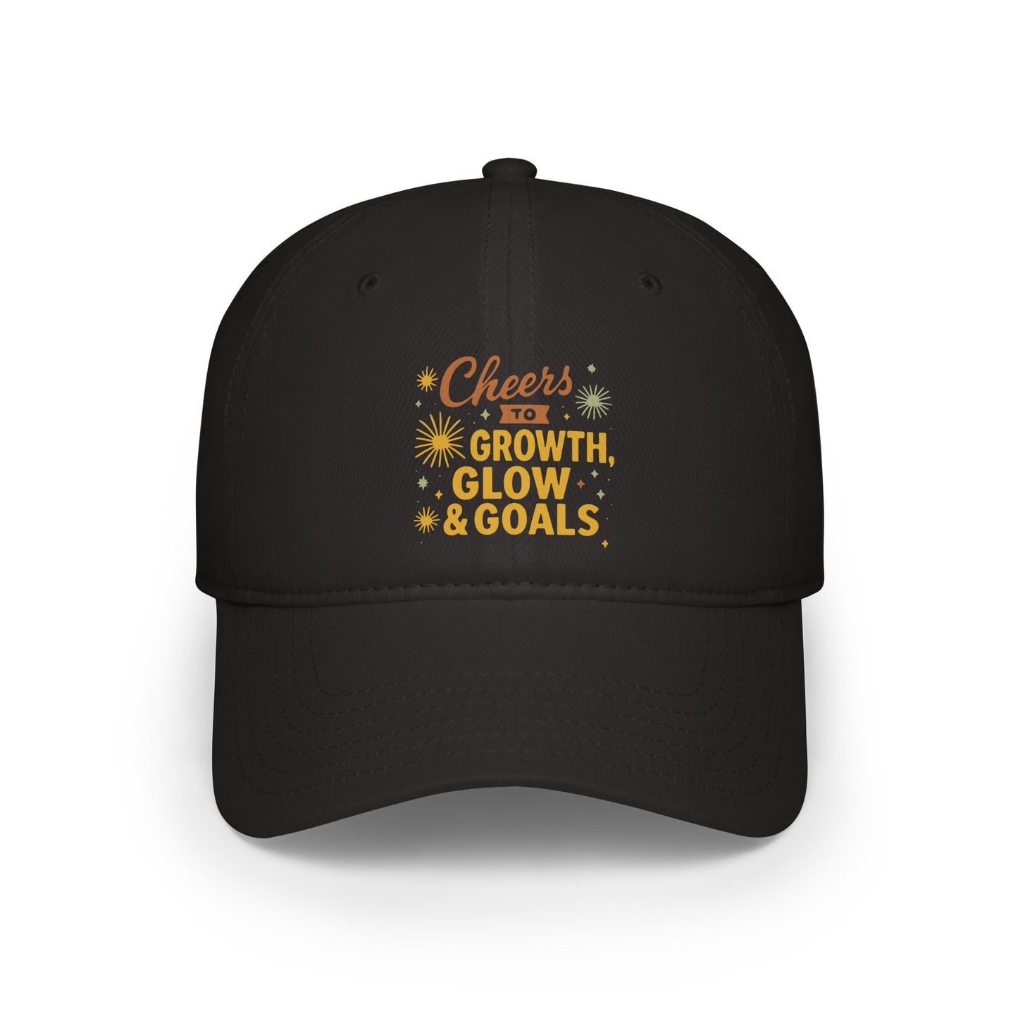 Cheers to Growth, Glow & Goals - Cap