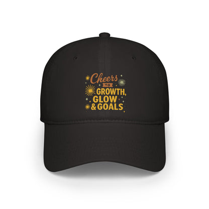 Cheers to Growth, Glow & Goals - Cap