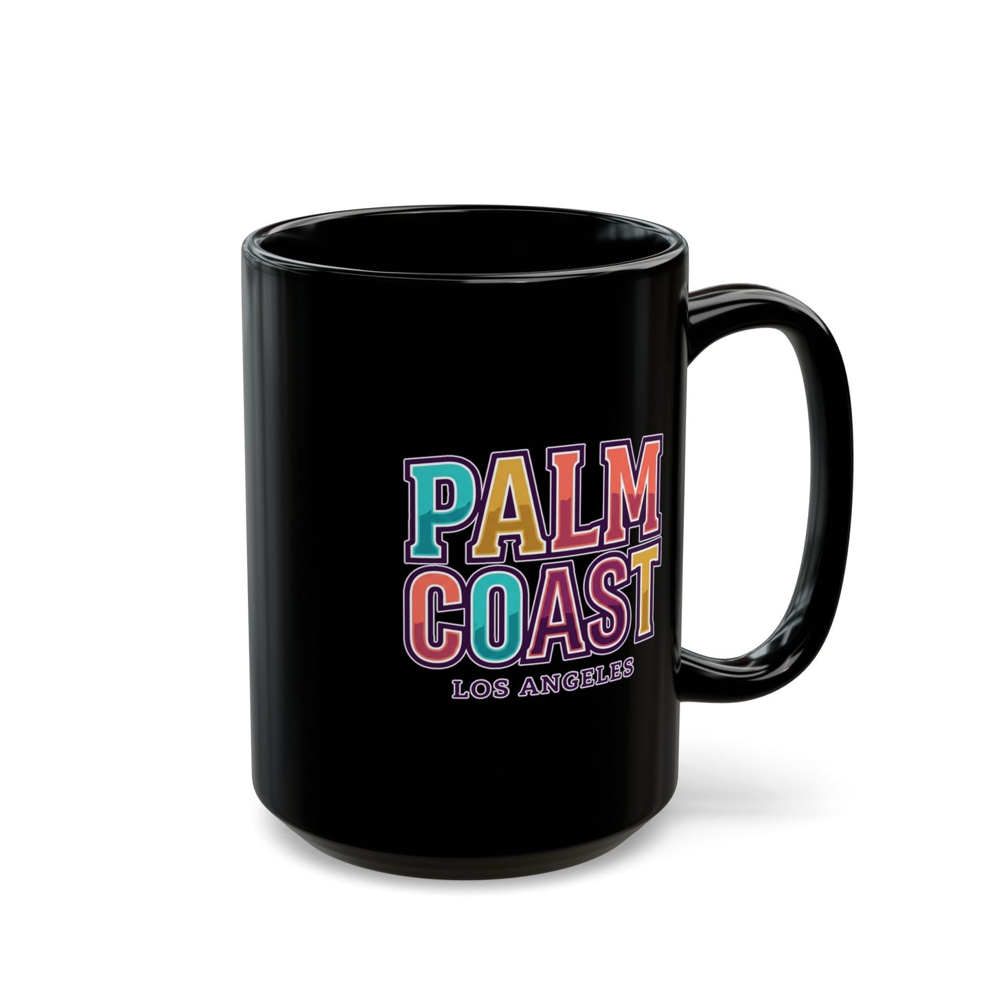 Palm Coast - Los Angeles - Black Mug