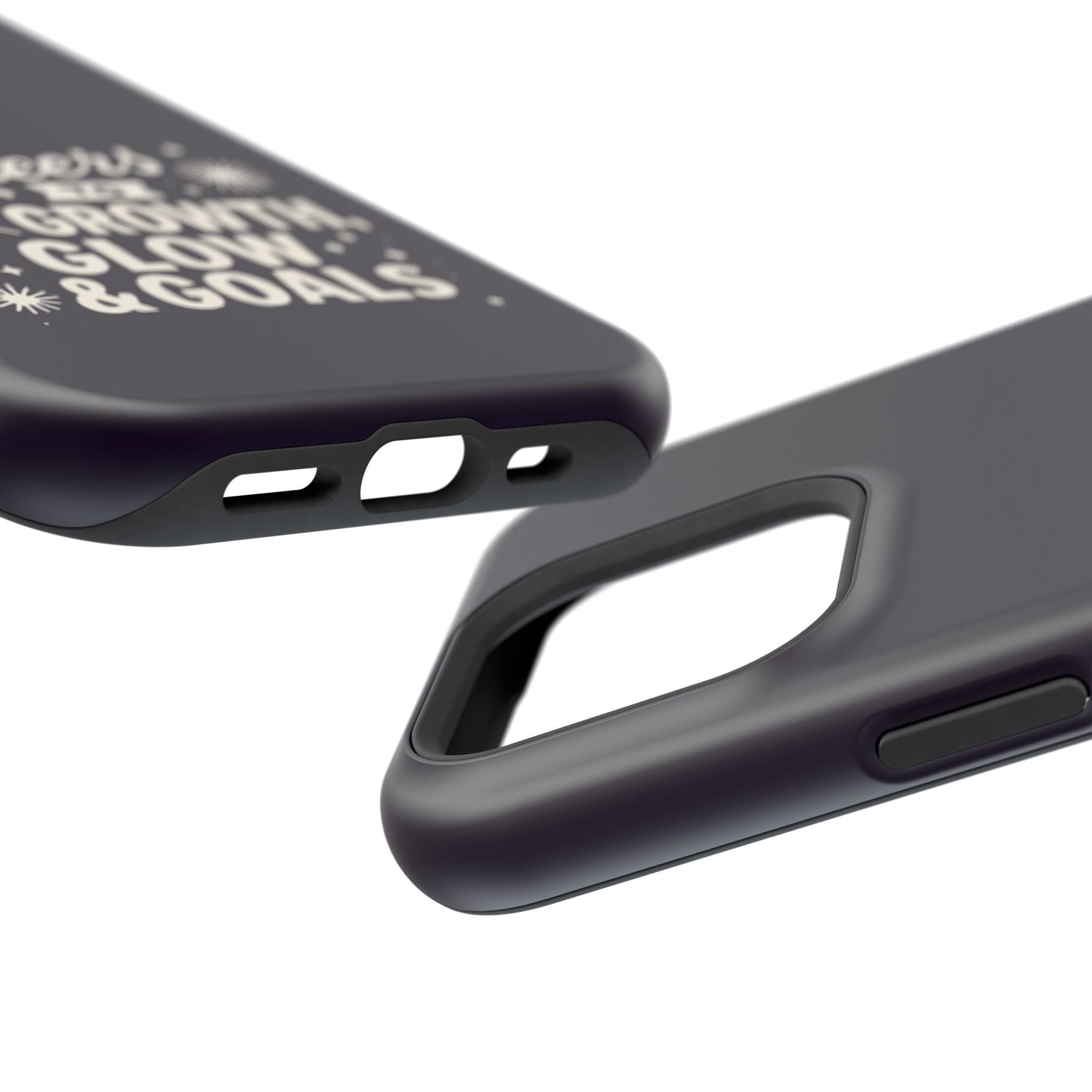 Cheers to Growth, Glow & Goals - Magnetic Phone Case