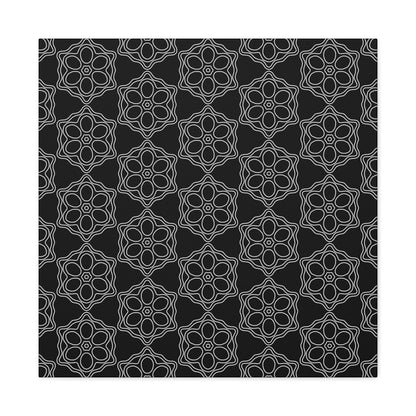 Geometric Sacred Flower - Canvas
