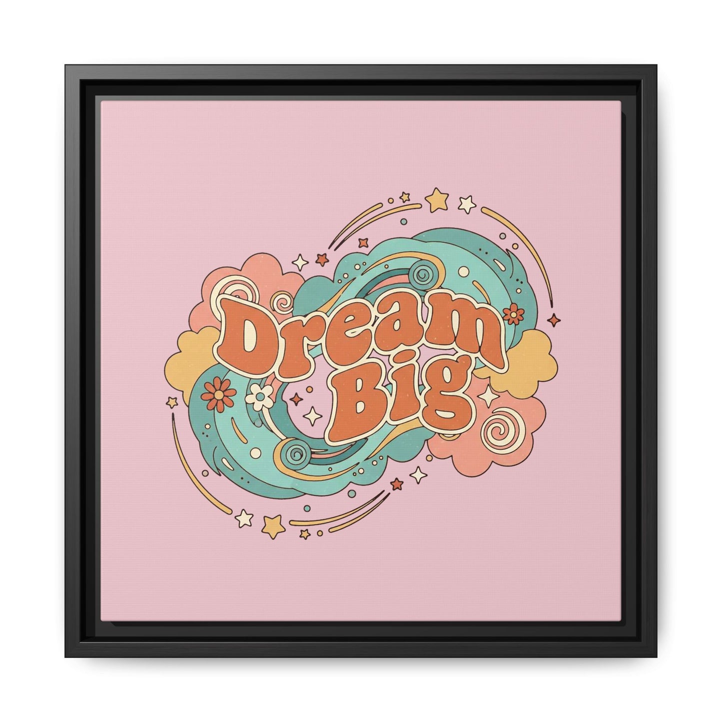 Dream Big - Framed Canvas