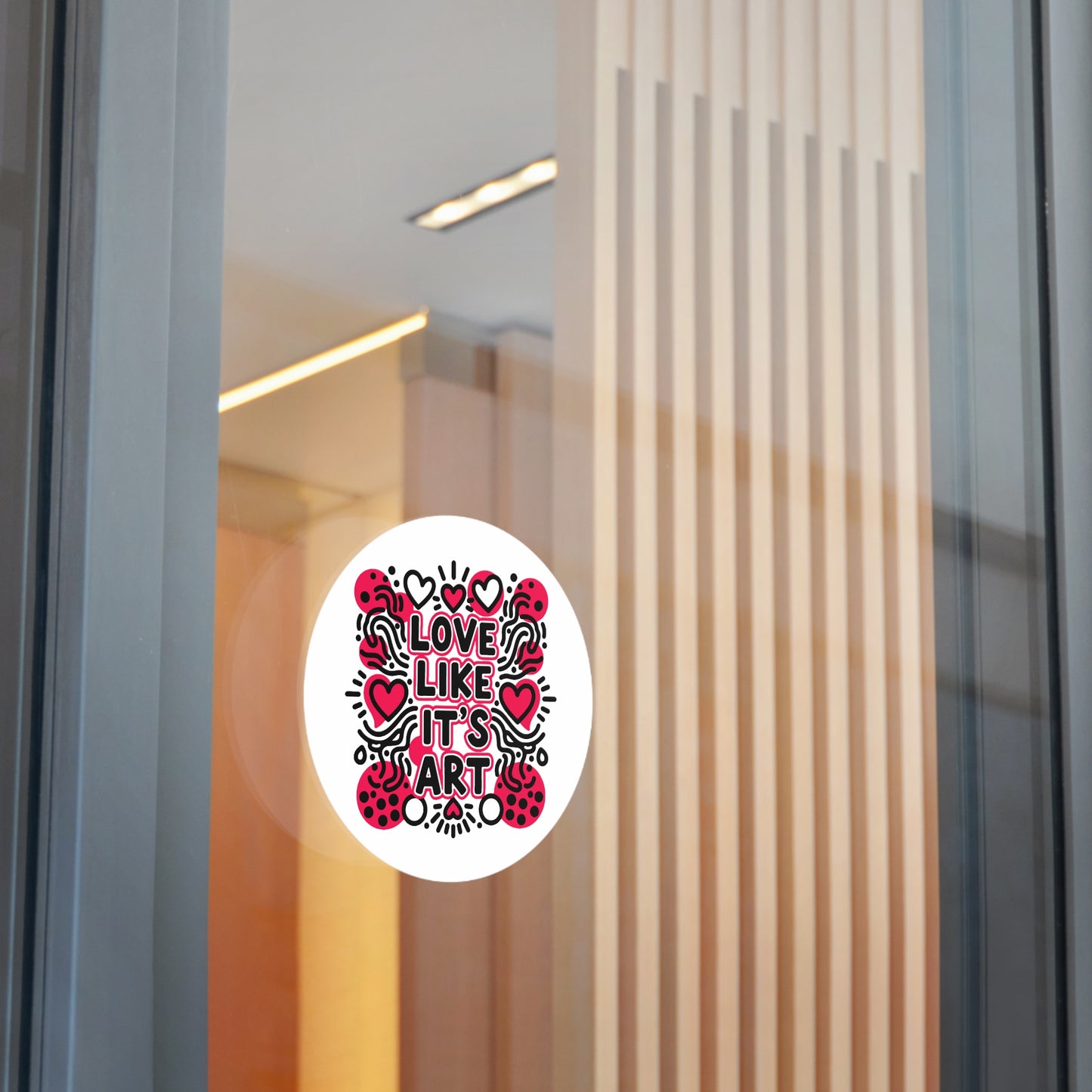 Love Like It's Art - Stickers