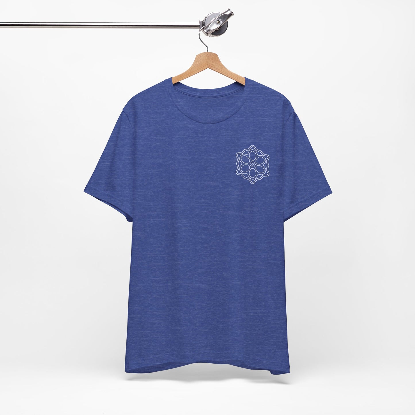 Unisex Boho Mandala Tee, Relaxed Fit Cotton Shirt, Perfect for Yoga Lovers, Meditation, Gift for Her, Vacation Wear, Everyday Comfort