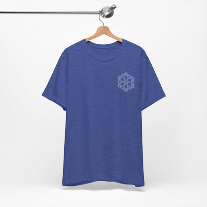 Unisex Boho Mandala Tee, Relaxed Fit Cotton Shirt, Perfect for Yoga Lovers, Meditation, Gift for Her, Vacation Wear, Everyday Comfort