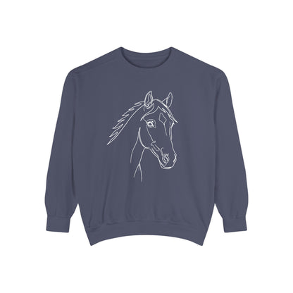 Horse Portrait Sketch - Sweatshirt
