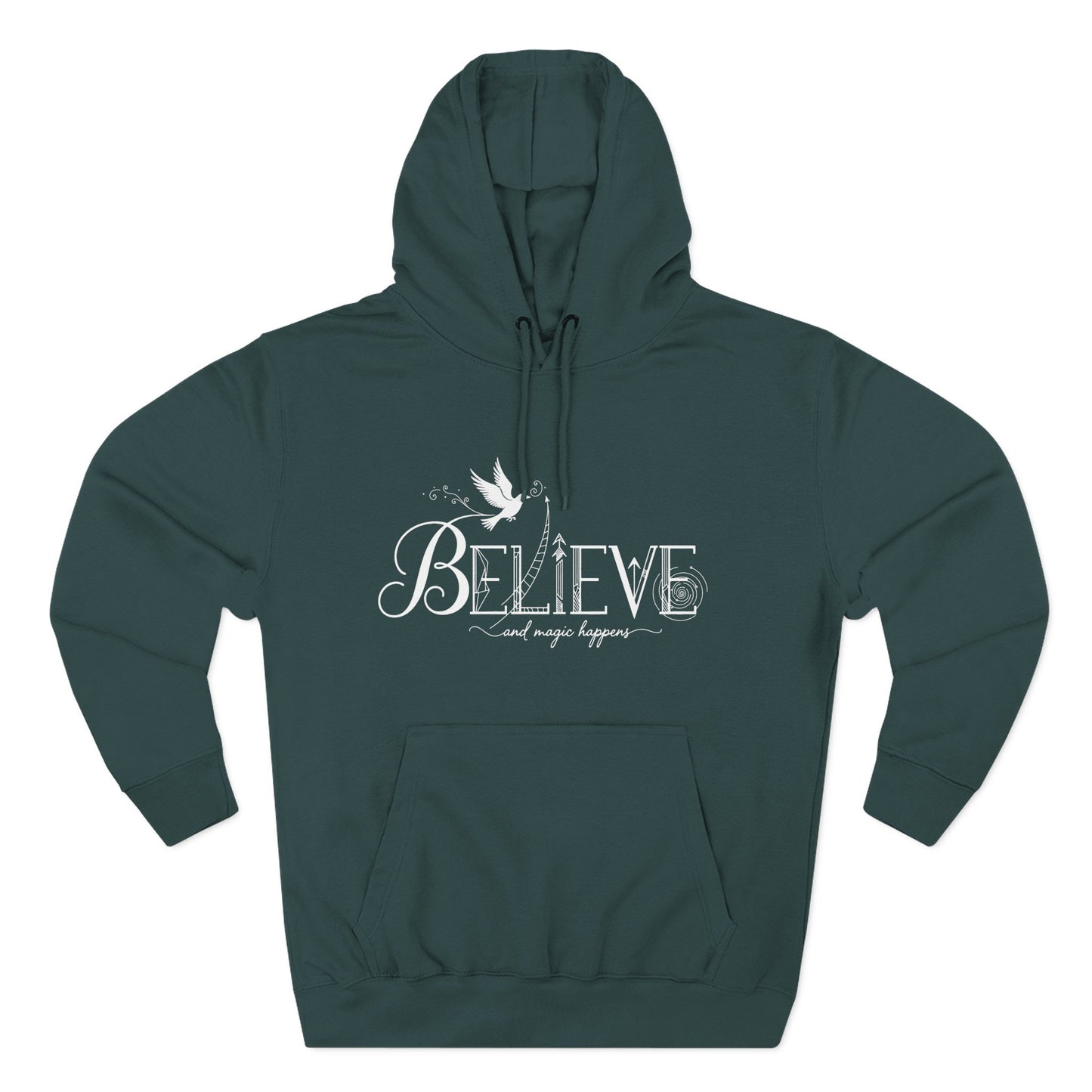 Believe and Magic Happens - Hoodie