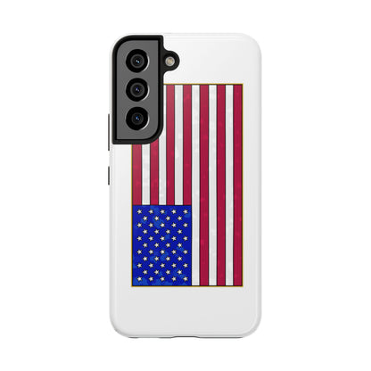 New Glory American Flag (Gold Edge Edition) - Phone Case