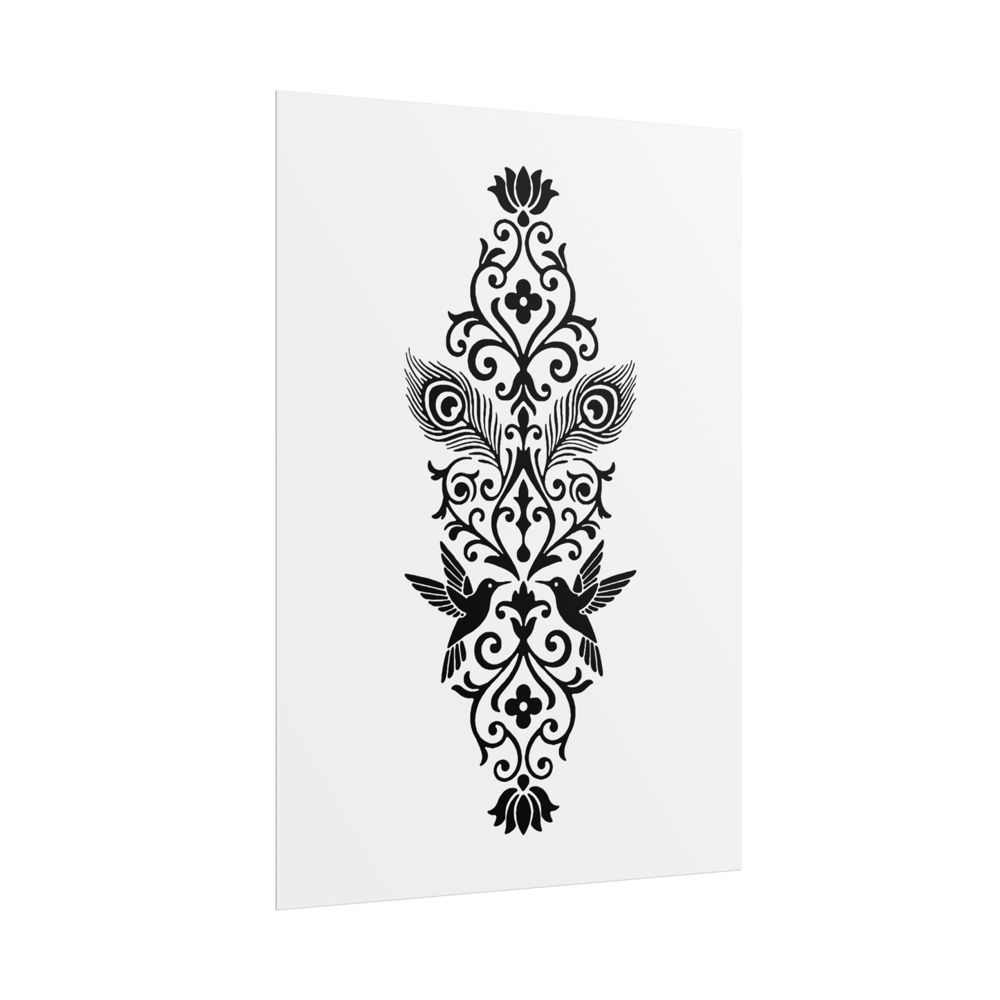 Hummingbird Soulmates - Rolled Poster