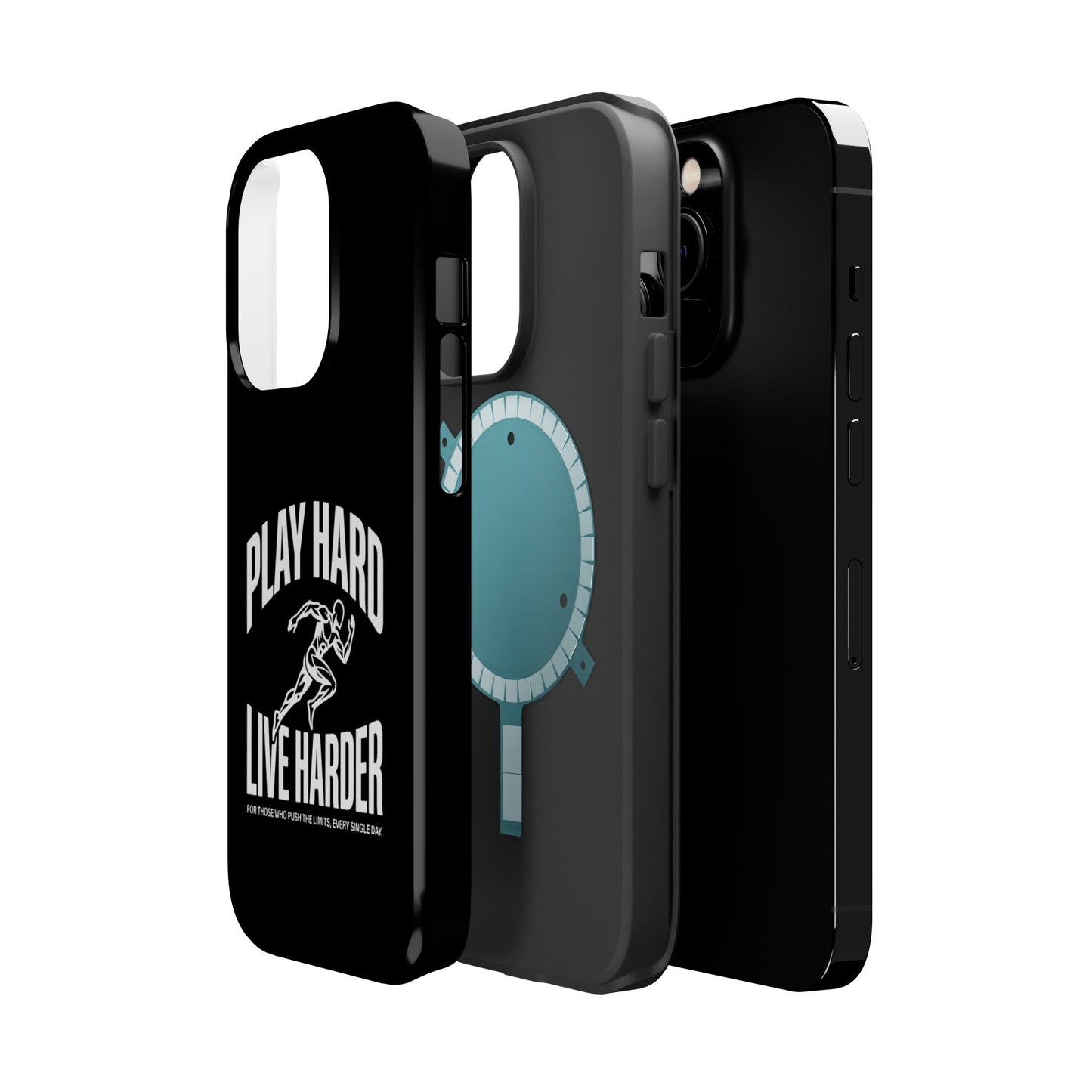 Play Hard / Live Harder - Magnetic Phone Case