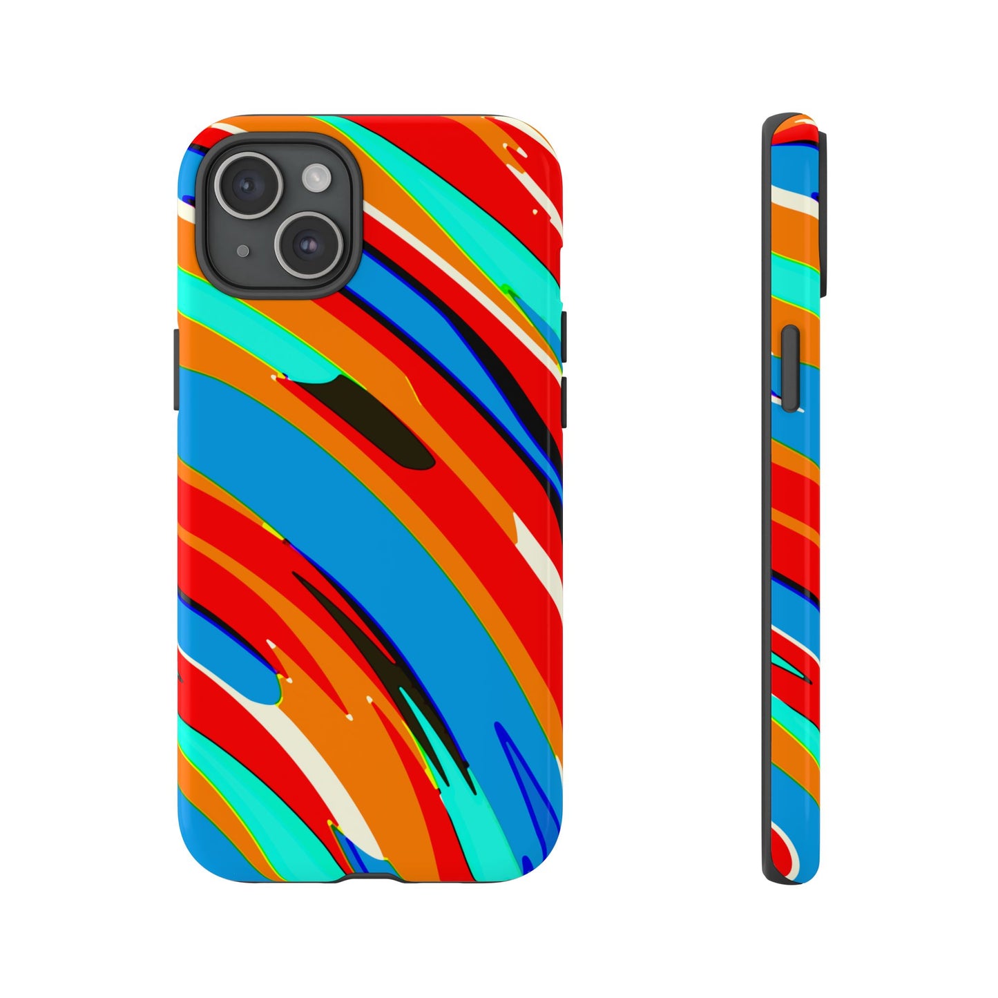 Abstract Color Swirl - Phone Case