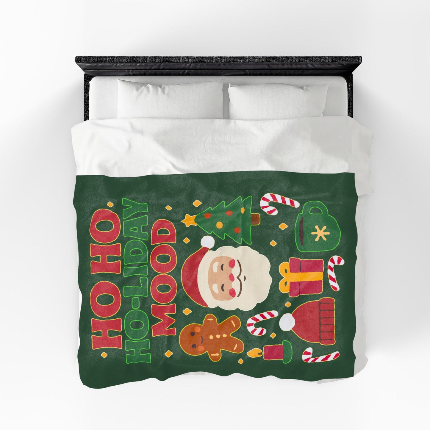 Ho Ho Ho-liday Mood - Plush Blanket